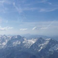 Flugwegposition um 14:48:13: Aufgenommen in der Nähe von Gemeinde Hinterstoder, Hinterstoder, Österreich in 2335 Meter